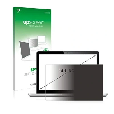 Abbildung von upscreen 14.1&quot; Blickschutzfilter für 14,1 Zoll Notebooks (35.8 cm) [305 x 190 mm, 16:10] Blickschutzfolie Anti Spy, Privacy Filter