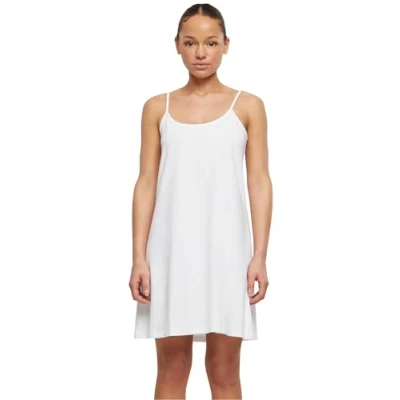 Abbildung von Urban Classics Stretch Hanger Jerseykleid, Damen, Größe: XXL, White