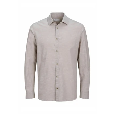 Abbildung von Jack &amp; Jones Comfort FIT Hemd, Herren, Größe: XL, Crockery