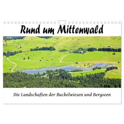 Abbildung von Rund um Mittenwald (Wandkalender 2025 DIN A4 quer), CALVENDO Monatskalender