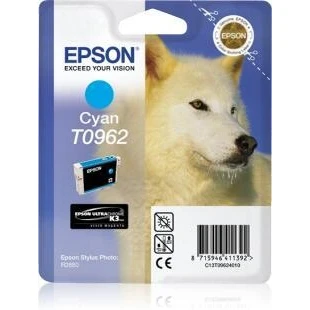Abbildung von Epson T0962 UltraChrome Tintenpatrone Foto cyan