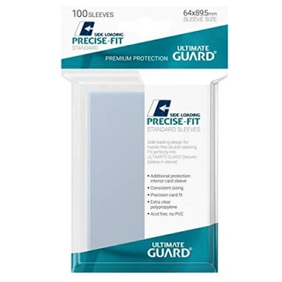 Abbildung von Ultimate Guard UGD010478 Precise Fit Sleeves Side Loading Standardgröße 100, transparent
