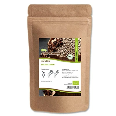 Abbildung von Mynatura Bio Anis Samen Ganz I Anissamen Tee Pflanzlich Naturprodukt Kochen Gewürz Hautpflege Im Beutel (1000g)