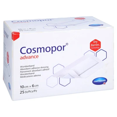 Abbildung von Cosmopor Advance Wundverband 6x10 cm 25 St