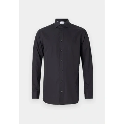 Abbildung von Selected Homme Slhslimethan CUT AWAY Businesshemd, Herren, Größe: Small, Black