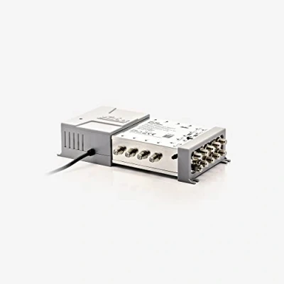 Abbildung von Fuba FMT 908 Multischalter 9/8 SAT 8 Teilnehmer/Receiver/TV für 2 Satelliten mit Energiesparnetzteil Multiswitch Quattro und Quad LNB tauglich (digital, HDTV, UHD 4K/8K tauglich)