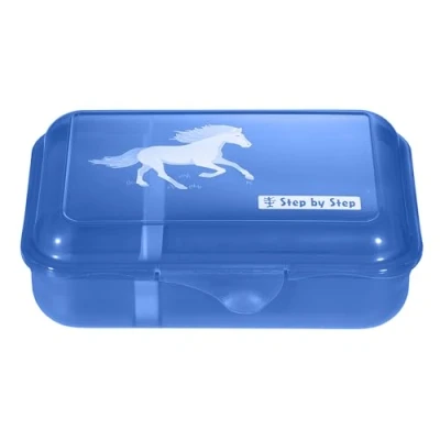 Abbildung von Step by Brotdose für Kinder, Größe: One Size, Wild horse ronja blau
