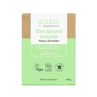 Abbildung von Alphanova SOLIDE Solide, Delicate Aloe Vera washing bar for face and body, 100g