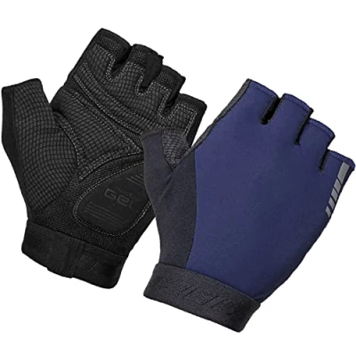Abbildung von GripGrab WorldCup Kurzfinger Rennrad Handschuhe Gepolsterte Fingerlose Atmungsaktive Fahrrad Sommer Radsporthandschuhe