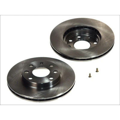 Abbildung von FERODO PREMIER DDF151 Bremsscheibe 236 20 6 100 Belüftet geölt mit Schrauben OPEL: Astra F CC, Corsa B Schrägheck, Vectra A Limousine