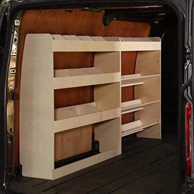 Abbildung von Vanify Kompatibel mit Volkswagen Transporter T5 T6 L2 2003+ Fahrzeugeinrichtung Fahrzeugregale, Werkzeugkasten und hinteres Regal