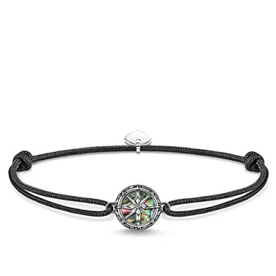 Abbildung von Thomas Sabo Unisex Armband Little Secret Kreuz Abalone Perlmutt 925 Sterling Silber LS085 907 11 L22v