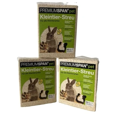 Abbildung von Premiumspan Vorteilspaket 3X pet Kleintier Streu (Citrus)