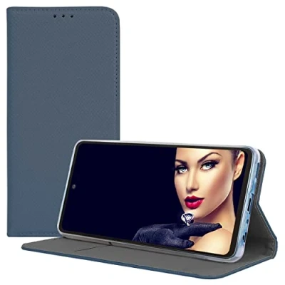 Abbildung von mtb more energy® Schutz Tasche Smart Magnet kompatibel mit Huawei P9 Lite (VNS L21,… / 5.2&#039;&#039;) blau Bookstyle Klapp Cover Hülle Wallet Case