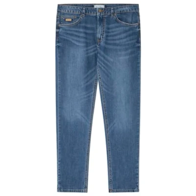 Abbildung von SPRINGFIELD Herren wash Straight Jeans, MEDIUM_Blue, 36