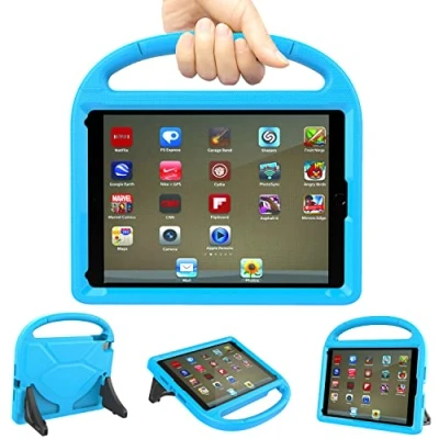 Abbildung von iPad 9,7 Hülle für Kinder 2018/2017 6./5. Generation TrendGate Leichte stoßfeste mit Griff und Ständer Air/iPad Air 2/iPad Pro Zoll Tablet Blau