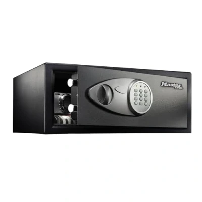 Abbildung von MASTER LOCK X075ML, Schwarz, Grau, Zahlenschloss, Schlüssel, 22,1 l, Akku, 430 mm, 370 mm