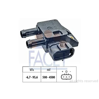 Abbildung von Sensor, Abgasdruck FACET 10.3308