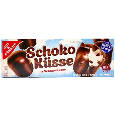 Abbildung von Gut &amp; Günstig Schoko Küsse, 10er Pack (10 x 300g)