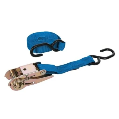 Abbildung von Silverline MS21S Spanngurt mit S Haken, 4,5 m x 25 mm Nennleistung: 150 kg; Zurrkraft: 375 kg