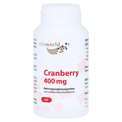 Abbildung von Cranberry 400 mg Kapseln 60 St
