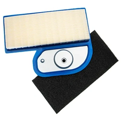 Abbildung von vhbw Filterset (1x Luftfilter, 1x Vorfilter) kompatibel mit Kawasaki FH451V Motor für Rasentraktor, Aufsitzmäher