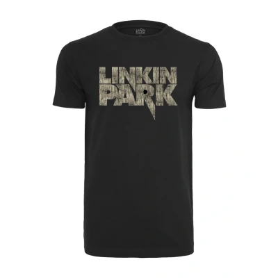Abbildung von Merchcode Linkin PARK Distressed LOGO TEE Tshirt print, Herren, Größe: XL, Black
