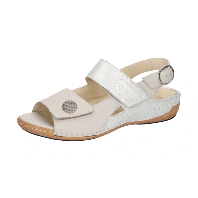 Abbildung von Waldläufer HELIETT Sandale, Sommerschuh, Klettschuh, Keilabsatz, in Komfortweite H (sehr weit)