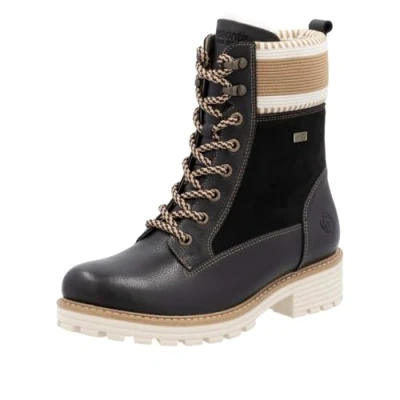 Abbildung von Remonte Snowboot/Winterstiefel, Damen, Größe: 38, Mitternachtsschwarz Schuhe