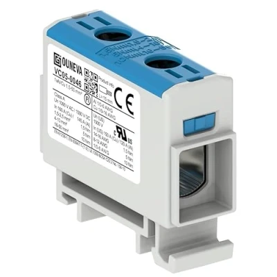 Abbildung von OTL isoleret universal klemme aluminium/kobber 1,5 50 mm2 blå