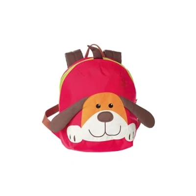 Abbildung von sigikid HUND Unisex Tourenrucksack für Kinder, Größe: One Size, Rot/braun