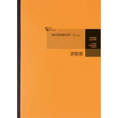 Abbildung von König &amp; Ebhardt 8626532 Geschäftsbuch / Kassenbuch (A4, zum Durchschreiben 2 x 50 Blatt Klebebindung)