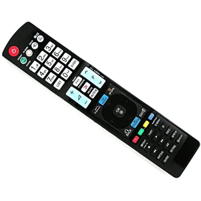 Abbildung von Ersatz TV Fernbedienung passend für LG AKB73756571 Fernseher