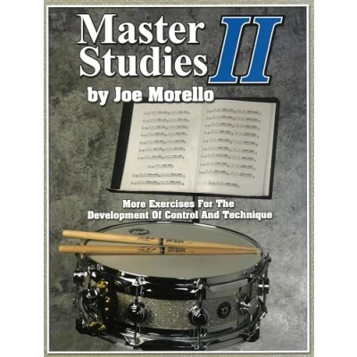 Abbildung von Master Studies II Drums (Book): Noten für Schlagzeug: More Exercises for the Development of Control and Technique