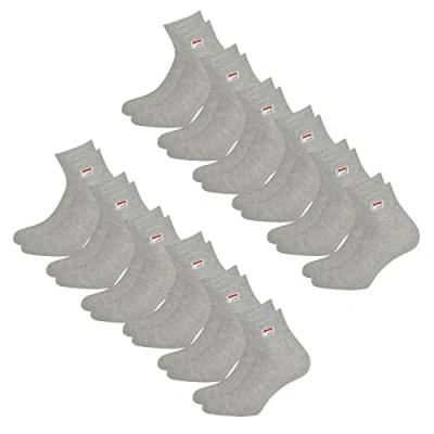 Abbildung von Fila Kurzsocken (3er Pack) mit eingestrickem Logo
