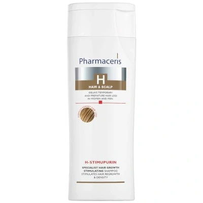Abbildung von Pharmaceris H Stimupurin, Spezialist für das Haarwachstum Stimulierende Shampoo, Koffein, Behandlung gegen Haarausfall bei Frauen und Männern, Haarstärkung 250 ml