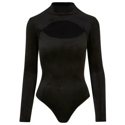 Abbildung von Urban Classics Cutout Turtleneck Body, Damen, Größe: 4XL, Black