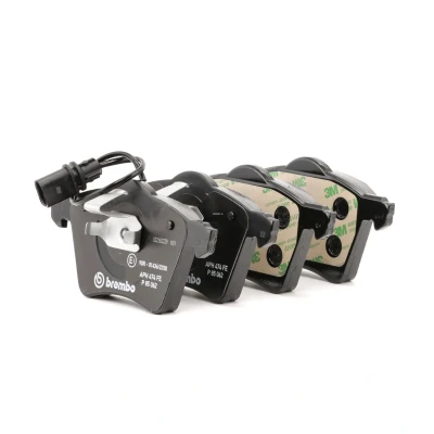 Abbildung von BREMBO P 85 062 Bremsbelagsatz PRIME LINE Ring inkl. Verschleißwarnkontakt mit Kolbenclip ohne Zubehör SEAT: Alhambra I, VOLKSWAGEN: Sharan I