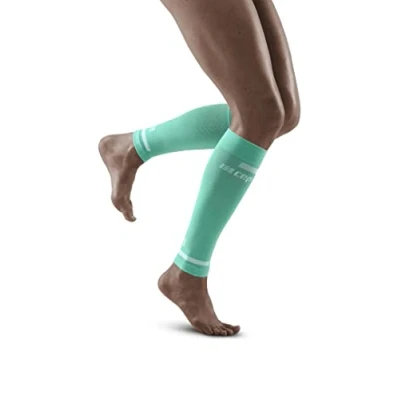 Abbildung von CEP THE RUN Compression CALF Sleeves MADE IN Germany Kniestrümpfe, Damen, Größe: Small, Ocean