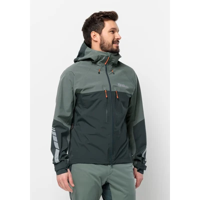 Abbildung von Jack Wolfskin Morobbia 3L JKT Outdoorjacke, Herren, Größe: Large, Black olive