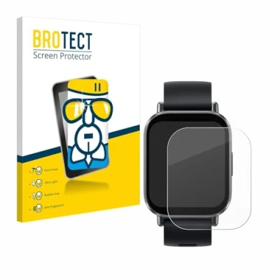 Abbildung von BROTECT Schutzglas für Xiaomi Redmi Watch 5 Active Schutzfolie Panzer Folie Glas [Extrem Kratzfest 9H, Anti Fingerprint, Ultra Transparent]
