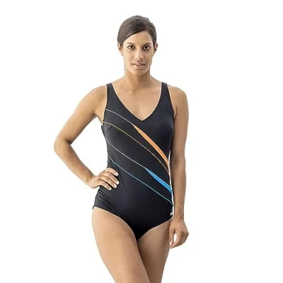 Abbildung von Fashy Damen Badeanzug, orange, 46C
