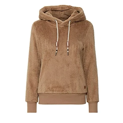 Abbildung von Oxmo Oxanniken Fleecepullover, Damen, Größe: Large, Kelp