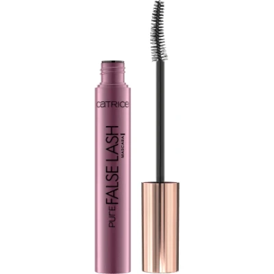Abbildung von Catrice Pure False Lash Mascara, Nr. 010, Schwarz, langanhaltend, volumengebend, Falsche Wimpern Effekt, matt, vegan, ohne Mikroplastikpartikel, Nanopartikel frei, Parfüm, 1er Pack (10ml)