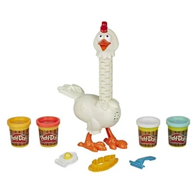 Abbildung von Hasbro Knetform Set Play Doh E6647 Animal Crew Verrücktes Huhn
