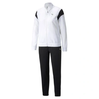 Abbildung von Puma Classic Tricot SUIT Trainingsanzug, Damen, Größe: Small, White