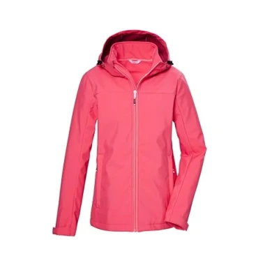 Abbildung von killtec Damen Softshelljacke/Outdoorjacke mit Kapuze KOS 102 WMN SFTSHLL JCKT, sunset pink, 42, 42804 000