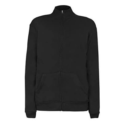Abbildung von NatureMark Strickjacke Sweatjacke mit Stehkragen (1 tlg) Sweat Jacke Zipperjacke Seitentaschen und