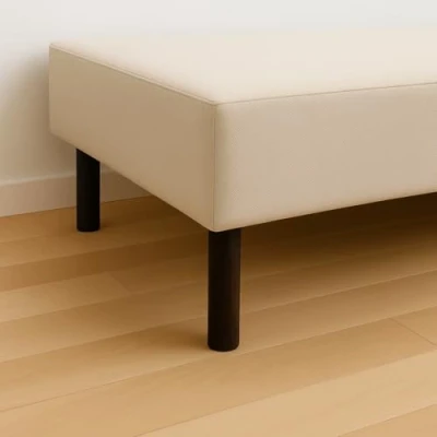 Abbildung von La Fabrique de Pieds Die fertigt Füße Spiel Schaukelfüße 4er Zylinder Holz, Teinte Wengé, 17 x 7 cm