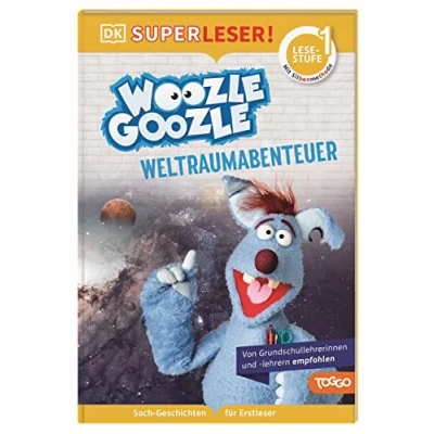 Abbildung von SUPERLESER! Woozle Goozle Weltraum Abenteuer 1. Lesestufe, Sach Geschichten für Erstleser. Mit Silbenmethode Kinder ab 6 Jahren